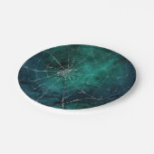 Gothic Zilver Web verontwaardigd Papieren Bordje (Gekanteld)