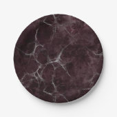 Gothic Zilver Web verontwaardigd Papieren Bordje (Voorkant)