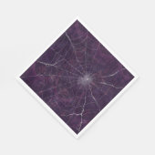 Gothic Zilver Web verontwaardigd Servet (Hoek)