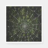 Gothic Zilver Web verontwaardigd Servet (Voorkant)