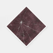 Gothic Zilver Web verontwaardigd Servet (Hoek)