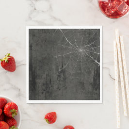 Gothic Zilver Web verontwaardigd Servet