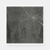 Gothic Zilver Web verontwaardigd Servet (Voorkant)