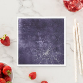 Gothic Zilver Web verontwaardigd Servet