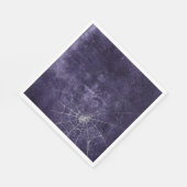 Gothic Zilver Web verontwaardigd Servet (Hoek)