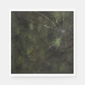 Gothic Zilver Web verontwaardigd Servet (Voorkant)