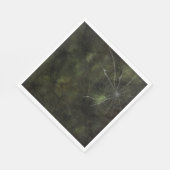 Gothic Zilver Web verontwaardigd Servet (Hoek)