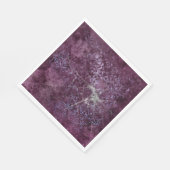 Gothic Zilver Web verontwaardigd Servet (Hoek)