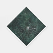 Gothic Zilver Web verontwaardigd Servet (Hoek)