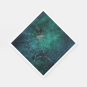 Gothic Zilver Web verontwaardigd Servet (Hoek)