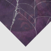 Gothic Zilver Web verontwaardigd Tissuepapier (Detail)