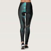 Gothic Zombie Dark Elegance Leggings (Achterkant)