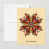 Gothic zorgt voor een snellere Tattoo Briefkaart (Voorkant / Achterkant)