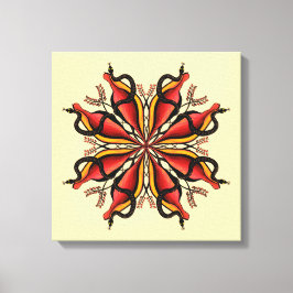 Gothic zorgt voor een snellere Tattoo Canvas Afdruk