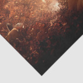 Gothic Zwart Sinaasappel Pompoen Decoupage Tissuepapier (Detail)