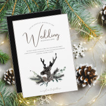 Gothic Zwart Wit Beste Hoofd Kerstmis Bruiloft