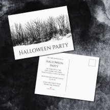 Gothic Zwart Wit Halloween Party