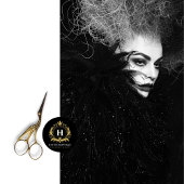 Gothic Zwart Wit Mode Fotografie Decoupage Tissuepapier