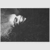 Gothic Zwart Wit Mode Fotografie Decoupage Tissuepapier (Voorkant)