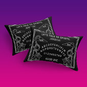 Gothic Zwart Wit Rozen Talking Board Kussensloop