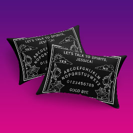 Gothic Zwart Wit Rozen Talking Board Kussensloop