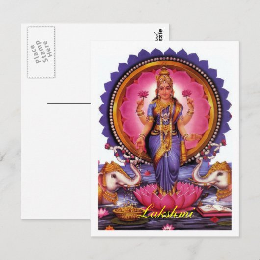 GothicChicz Lakshmi-Briefkaart Briefkaart (Voorkant / Achterkant)