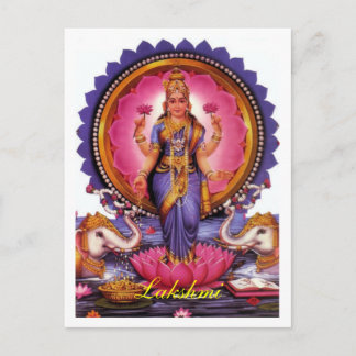 GothicChicz Lakshmi-Briefkaart Briefkaart
