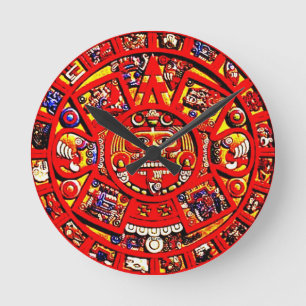 Gothicchicz Mayan Calendar Wall klok