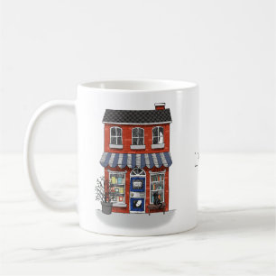 Gothicistische Boekwinkel Cute Geesten Aangepaste Koffiemok