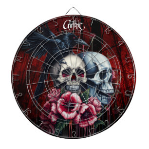 Gothics opgepast! dartbord
