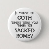 Gothics & Vandalen Ronde Button 5,7 Cm (Voorkant)