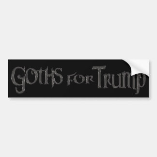 Gothics voor Trump Bumpersticker