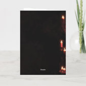 Gothieke trouwdagkaart - voeg je eigen tekst toe! bedankkaart (Achterkant)