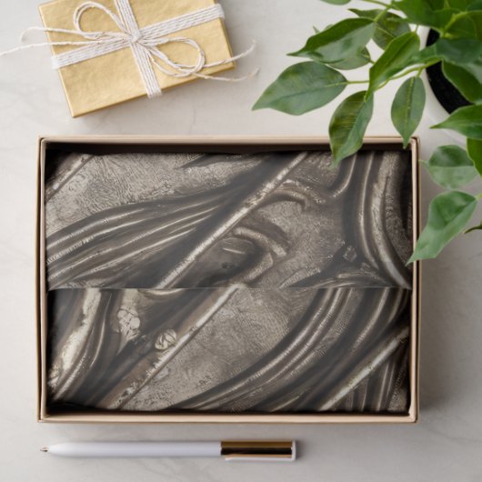  gothisch Abstract stromend metaal Tissuepapier (Geschenk)