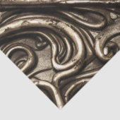 gothisch Abstract stromend metaal Tissuepapier (Detail)