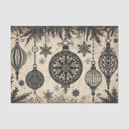 Gothisch Kerstweefselpapier Decoupage Tissuepapier