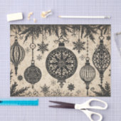 Gothisch Kerstweefselpapier Decoupage Tissuepapier (Craft)