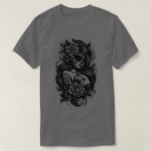 Gothisch meisje t-shirt (Design voorkant)
