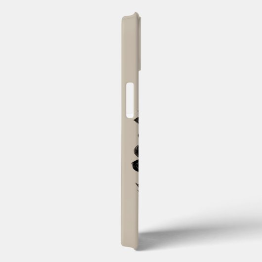 Gothisch schedelontwerp Case-Mate iPhone case (Achterkant / Rechts)