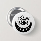 Gothisch Team Bruid Coven Trouw Afscheid Van De Me Ronde Button 5,7 Cm (Voorkant /achterkant)