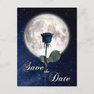 Gothisch, , Victoriaans, Zwart Roos, Romance Briefkaart