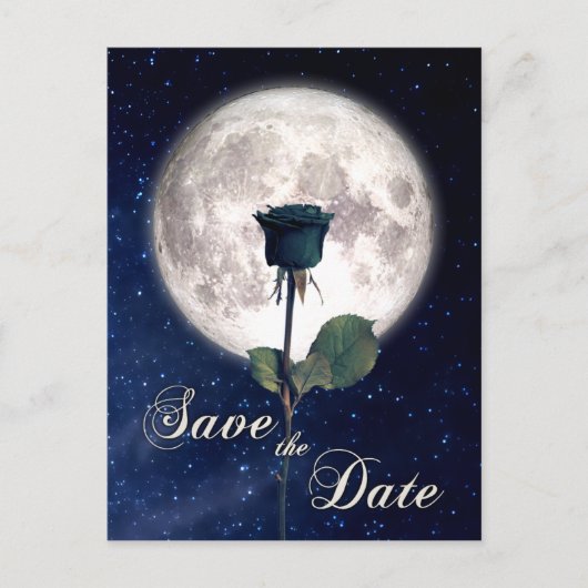 Gothisch, , Victoriaans, Zwart Roos, Romance Briefkaart (Voorkant)