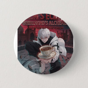 Gothische Alchemist Anime Jongen Thee Portret Knop Ronde Button 5,7 Cm