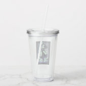 Gothische betovering fee acryl drinkbeker (Achterkant)