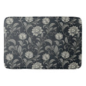 Gothische Bloemen Patroon Badmat (Voorkant)