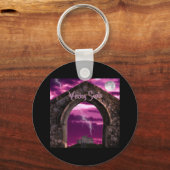 gothische boog sleutelhanger (Voorkant)