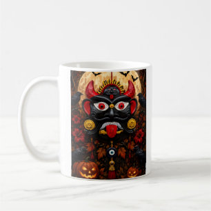 Gothische Boze Oog Halloween Drishti Bommai Volksk Koffiemok