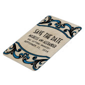 Gothische cirkels sparen de Magneet van de Datum,  (Linkerzijde)