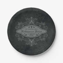 Gothische decoratieve macabere banner Halloween-fe