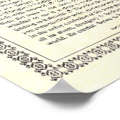 Gothische DESIDERATA Poster (Hoek)